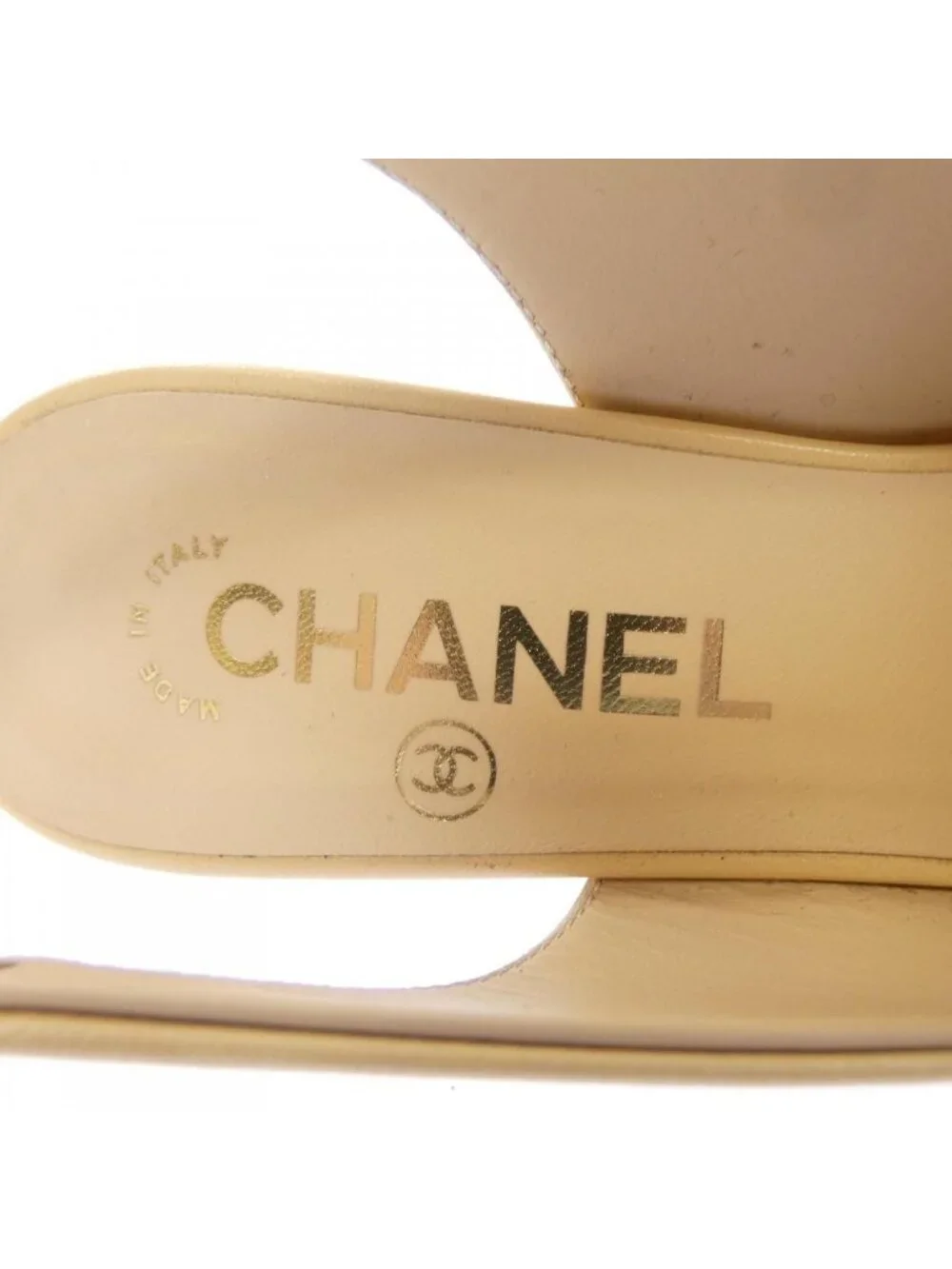 Chanel Slingback Pumps Heel